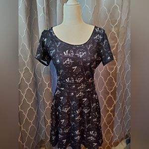 The Nightmare Before Christmas Mesh Back Dress size medium